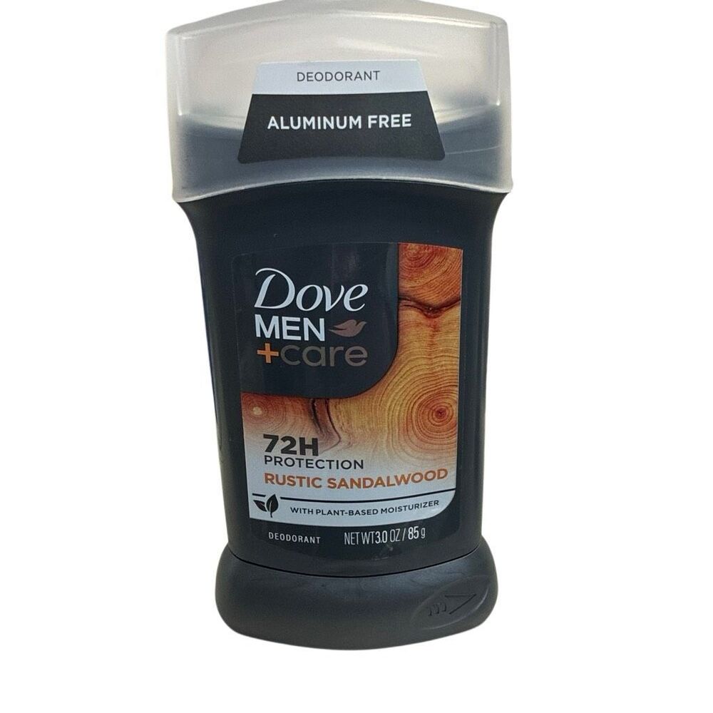 Dove Men+ Care Deodorant 72h Protection‎ Rustic Sandalwood Aluminum Free New